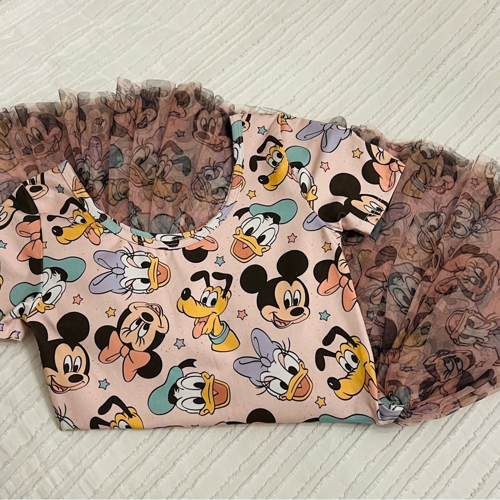 Wild Rich Kids wrk Pink Star Friends tutu New!
